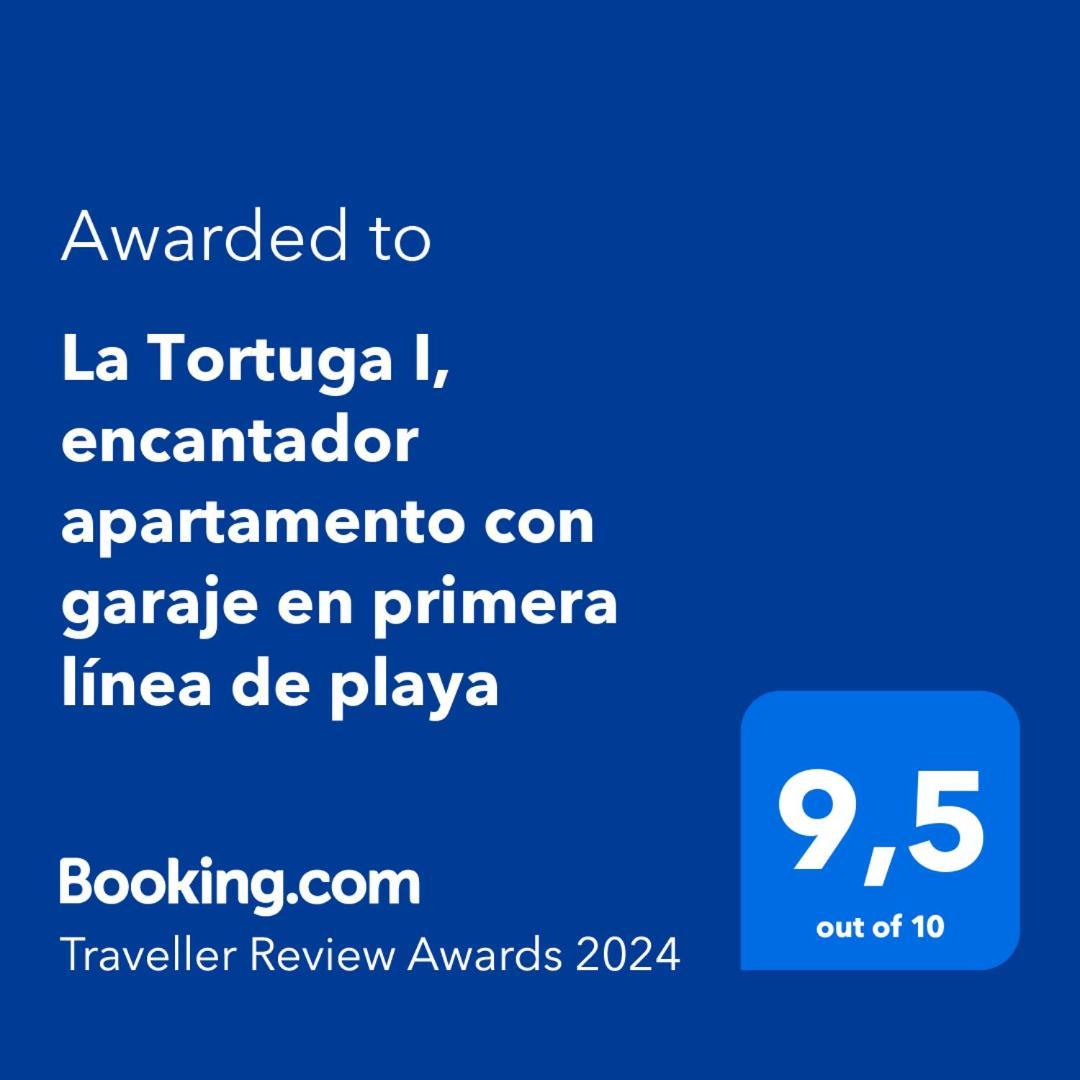 La Tortuga I, Encantador Apartamento Con Garaje En Primera Linea De Playa ตาริฟา ภายนอก รูปภาพ